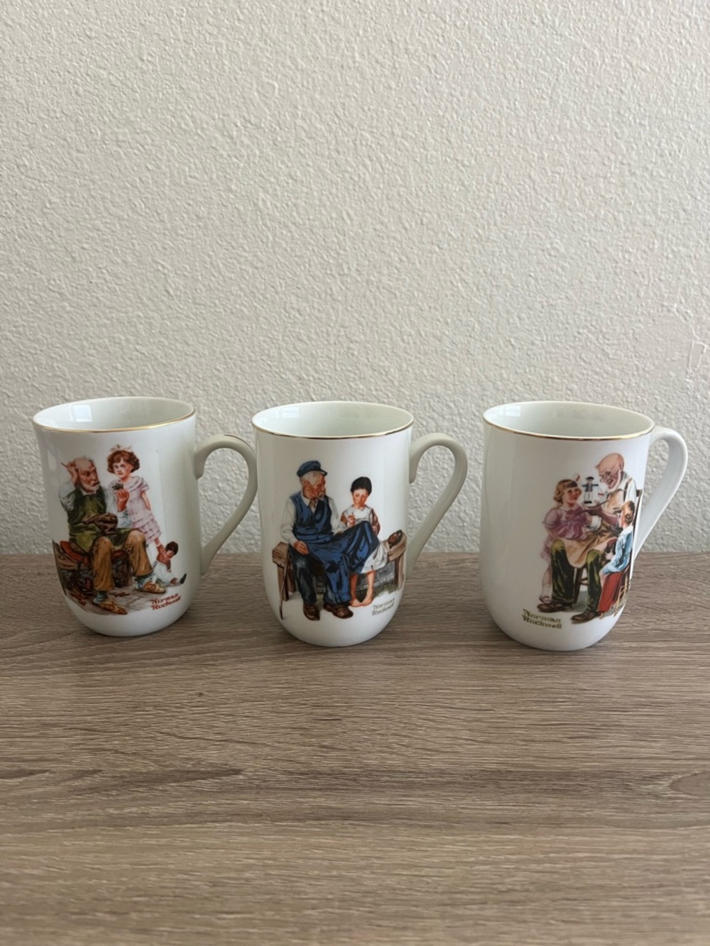Vintage Norman Rockwell Museum 1982 Classic Mug Series Collectible Coffee Cup